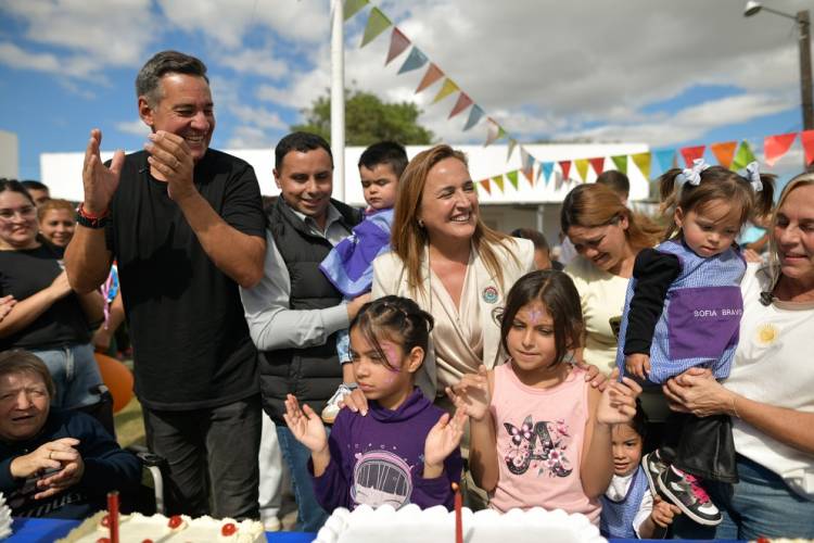 #PROVINCIALES: Juárez Celman: Prunotto participó del aniversario del centro integral de personas mayores y el espacio de cuidado infantil