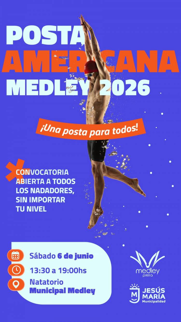 #JESUSMARIA : Una posta para todos: Jesús María propone una jornada de natación abierta para todos los niveles 