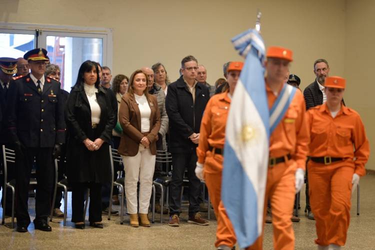 #PROVINCIALES: Prunotto encabezó el acto por el Día Nacional del Bombero Voluntario en Jesús María
