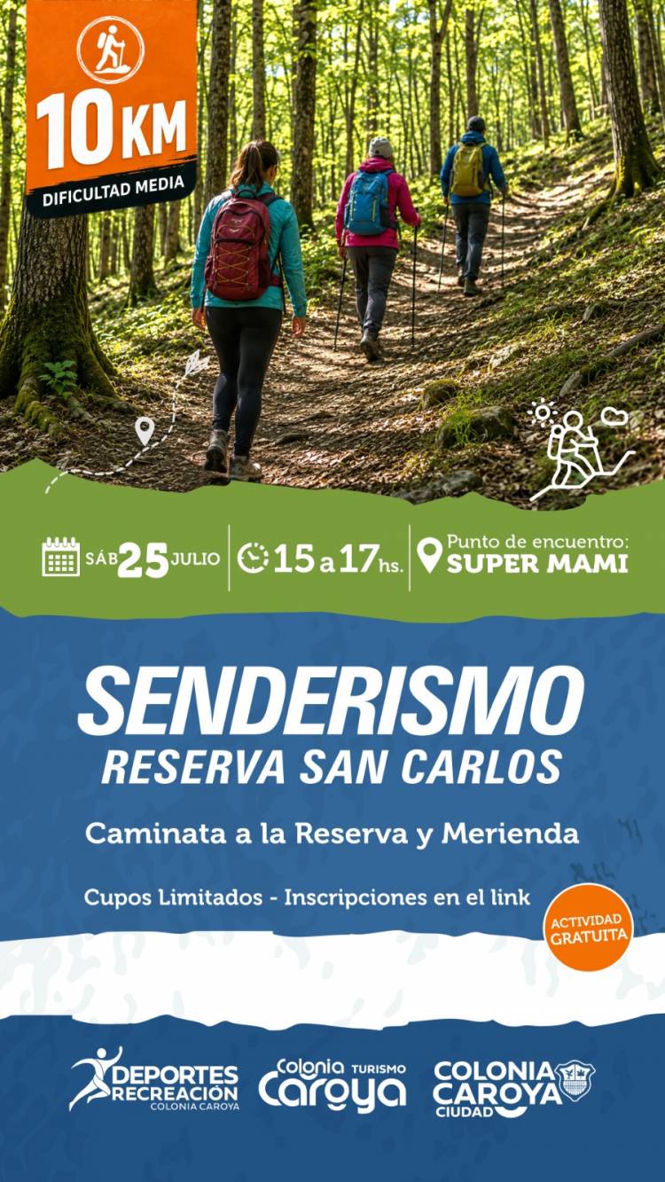 #COLONIACAROYA : Caminata a la Reserva San Carlos