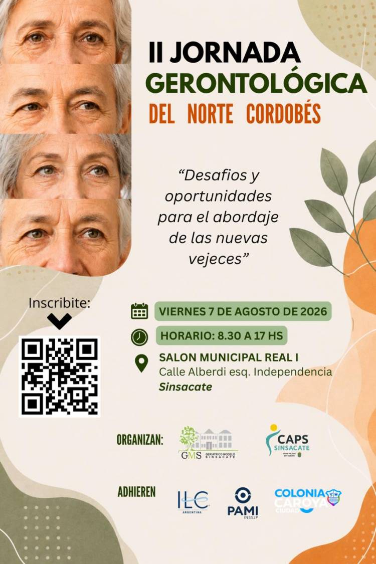 #SINSACATE: II Jornada Gerontológica del Norte Cordobés 